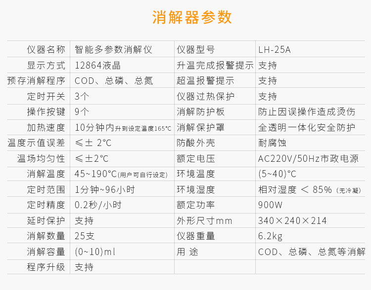 連華科技LH-3BN智能型總氮測(cè)定儀總氮檢測(cè)儀