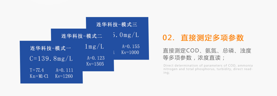 連華科技5B-3B(H)型COD氨氮總磷快速測定儀