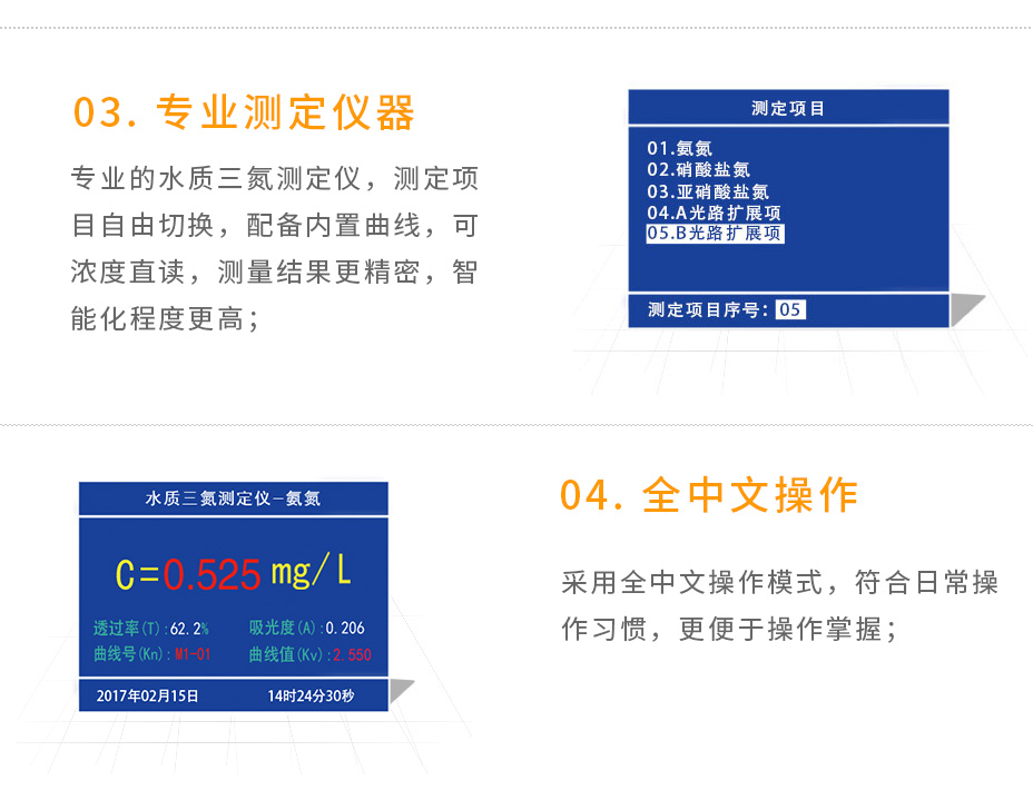 LH-NC3M三氮測(cè)定儀氨氮硝酸鹽氮亞硝酸鹽氮測(cè)定儀