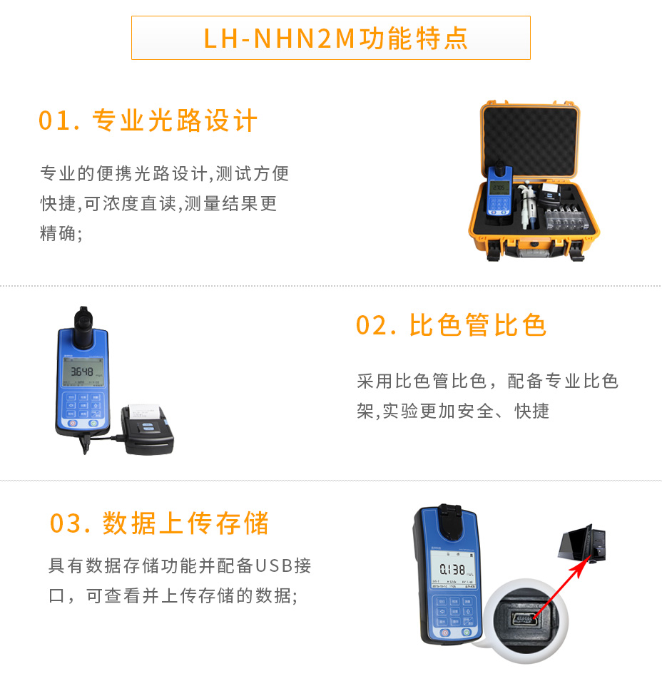 LH-NHN2M便攜式氨氮快速測(cè)定儀