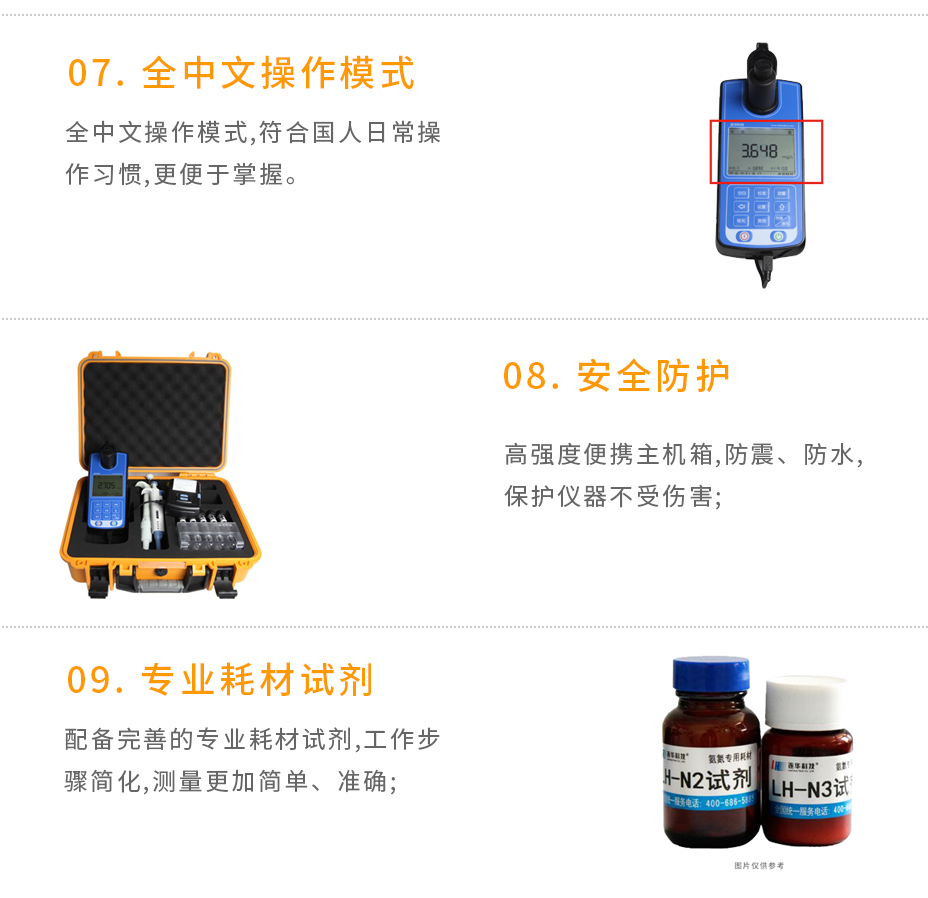 LH-NHN2M便攜式氨氮快速測(cè)定儀